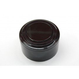 Пластиковая распаячная коробка (черная заглушка, черная рамка, черный стакан)